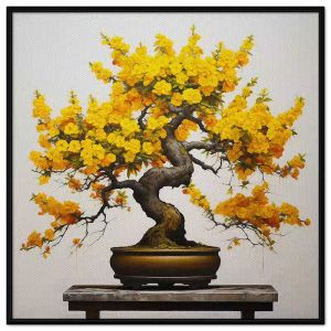 Tranh Tết Hoa Mai  Tranh Treo Tường Canvas tranh dán tường CGI-84