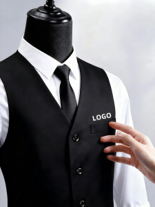 ZUOSALUN | Logo Customized Billiard Vest Men