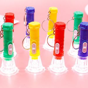 [Free Battery] 5PCS Children Mini LED Flashlight Lamp Toy for Kids Birthday Party Gift LED Light Emergency