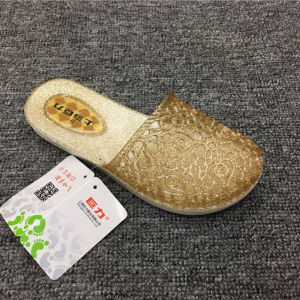 Shanghai Jilishi Womens Sandals Slip-On Breathable Crystal Head Cover Slippers Summer Korean Style Hollow out Beach Shoes Anti-Slip Soft Bottom