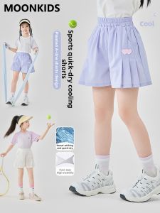 Moonkids | Quick-drying Girls Shorts for Summer Badminton