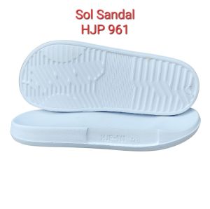 Harga Pabrik!!! Sol Sandal selop /slip on model H.J.P-961 Warna Putih