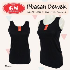TANGTOP GOLDEN NICK At48-At50-At51 | Tengtop Wanita | Singlet Cewek Golden Nick | Tengtop Cewek | Atasan Wanita Lembut | MOMS CAREFAMS