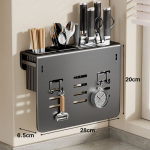 evesigar | Wall-Mounted Multi-functional Knife Storage Shelf