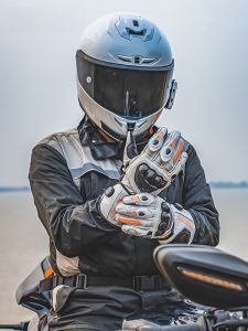 DUHAN(duhan) | Duhuan A9 Motorcycle Racing Gloves Carbon Fiber Genuine Leather Four Seasons Riding Biker Racing Men Track Fall Prevention