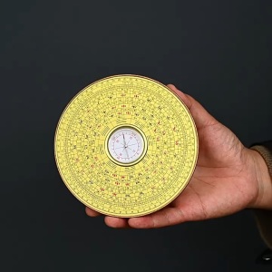 10 cm Cina Kuno Feng Compass Gossip Bagua Panduan Takdir kompas
