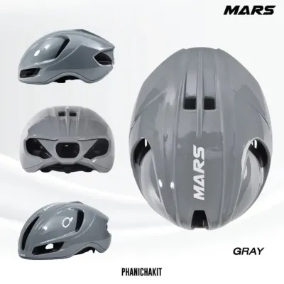 MARS H3 หมวกปั่นจักรยาน สายล็อกแม่เหล็ก น้ำหนักเบา
