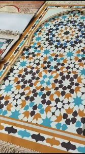 Paket isi 2pcs Sajadah Suede Kanebo Couple Sepasang motif cantik