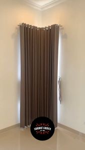 Gorden Blackout Imfort Premium Quality Bahan Tebal Halus Dan Mewah Model Smokring Minimalis Murah