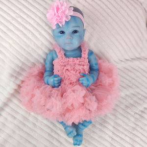 46cm Full Body Bettie Avatar Collectible Art Reborn Doll - Soft Vinyl Washable Toy Waterproof Hand-Painted Details Toy