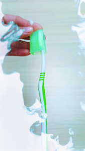 12s Toothbrush Toothcare Toothbrush w/cover 1 sheet