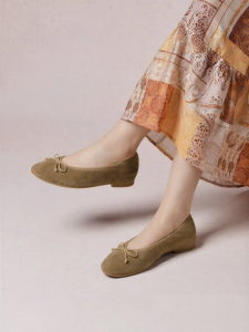 Reemoor | New Gentle Style Bow Shallow Flat Ballet Flats
