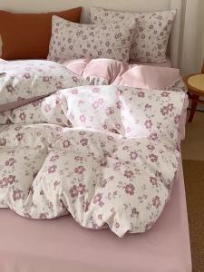 Soft Breathable Bed Sheet Set Double