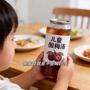 FANZUZHEN | Sour Plum Soup Beverage Children Antigrease No Additives
