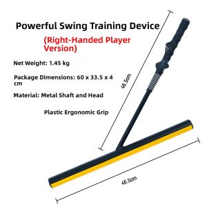 Swing Perfect | Compact Warm-Up Golf Swing Plane Trainer Delayed Release