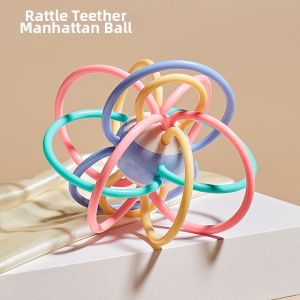 colorlion | Teething Rattle Grasping Training Toy 0-1 Year