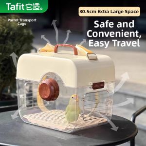 Tafit | Convenient Travel Bird Cage for Parrots Tiger Parakeets and Peacocks