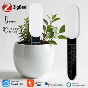 Tuya Zigbee Soil Moisture Sensor Temperature&Humidity Thermohygrometer Garden Automation Irrigation Detector