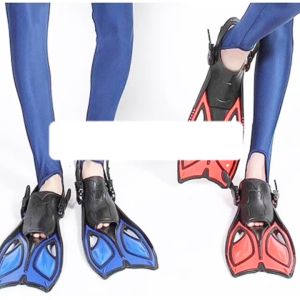 Chân Vịt Bơi Lặn Biển Bảo Hành 12 Tháng Chân Vịt Lặn Người Lớn Chất Liệu TPR Có Thể Điều Chỉnh Dây Cleacco CV MVP Sport