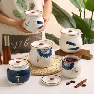 XIANXIANJIN | Heat-Resistant Large Capacity Ceramic Oil Storage Container