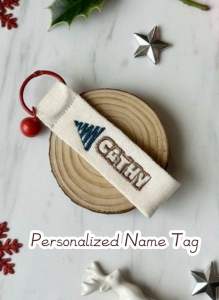 [SG] Custom Embroidery Name Tags/ Teacher Day/Luggage Tag Kids Name Tags Phone Strap Pet Tag Gift Ideas