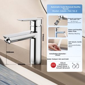 JOMOO | Dual Temperature Pullout Splash-proof Faucet