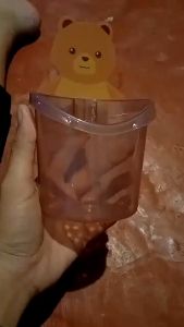 Rak Holder Tempat Sikat Gigi Odol Gantung Tempel Dinding Karakter Beruang Dispenser Serbaguna