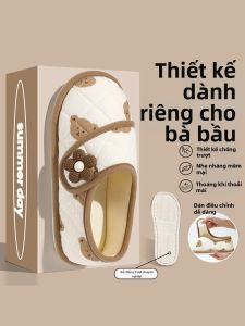 Dép Trong Nhà Dành Cho Sau Sinh Đế Mềm Chống Trượt