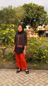 Setelan Terbaru Viral Jumbo Mina & Afiya Set Kaos Katun Combed 24s