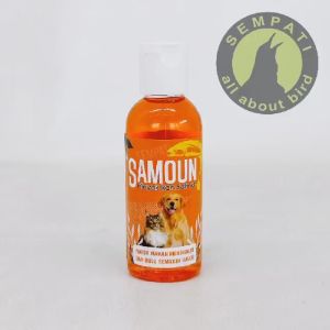 SEMPATI Samoun Minyak Ikan Salmon 60 ml Vitamin Kucing Anjing Kitten Anabul Adult Samlon Fish Oil Cat Dog Care Pelebat Bulu Anti Rontok Jaga Imun