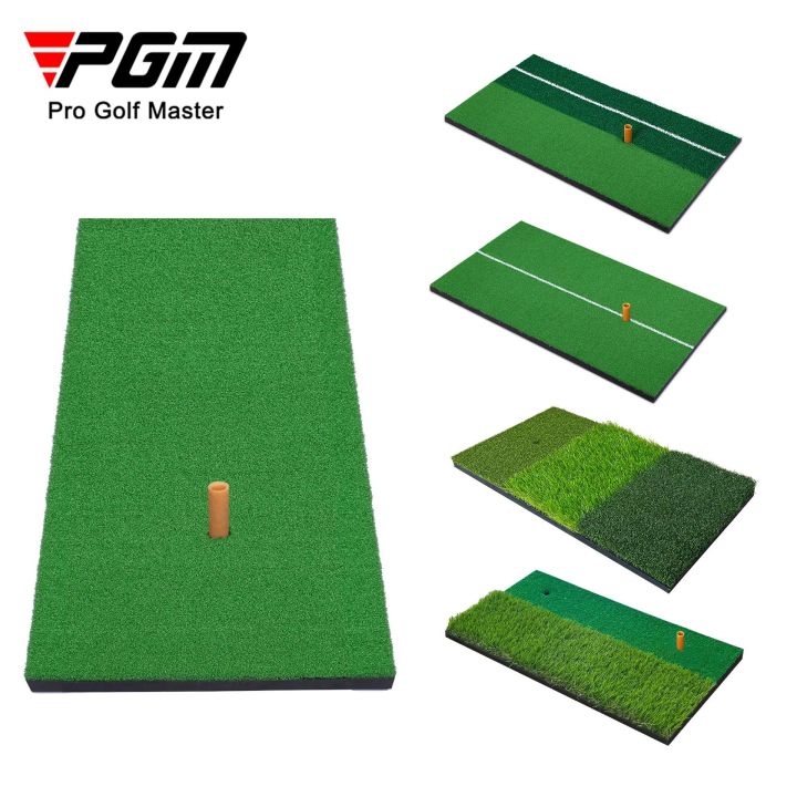 PGM 3 in 1 Foldable Mini golf practice swing Mat for driver wood iron ...