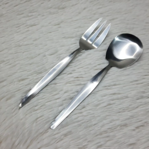 A-55 L-55 Serving Spoon And Fork Excellent Mall Quality Durable 1191 1213 1187 1246