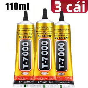 LOOLIFL | T-7000 Keo Dán Điện Thoại Chống Thấm Nước Linh Hoạt Keo Liên Kết 15Ml/50Ml/110Ml Cho Màn Hình Điện Thoại Sửa Điện Tử Đá Trang Sức Thủ Công Chất Lỏng Màu Đen Keo