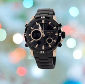 jam tangan pria halei 1005M