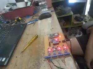 บอร์ด DataLogger 0-100VDC 0-30A 4 Channels มอนิเตอร์ผ่านแอฟ บันทึกค่าลง SD Card