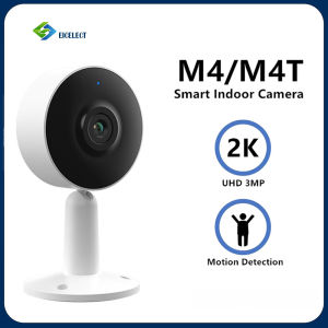 NICELECT Surveillance IP Camera Mini Security Baby Monitor Indoor Cams Dog Cat Pet Motion Detect 3MP Wifi Camera 2K 1080P Webcam