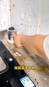 Máy Cọ Rửa Điện Cầm Tay Đa Năng 5in1 Tiện Lợi Có Màn Led Vệ Sinh Nhà Bếp Nhà Tắm Đánh Bay Vết Bẩn Tiết Kiệm Thời Gian
