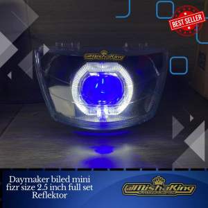 Lampu daymaker biled rizr f1zr vega lama 2.5 inch full set