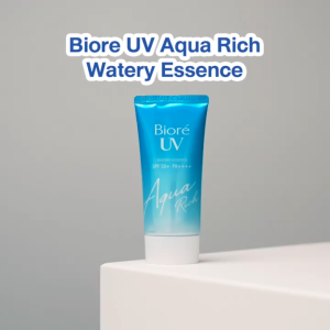 Biore กันแดด UV Aqua Rich SPF50++PA++ 50ml กรัม ของแท้นำเข้าจากญี่ปุ่น 100% บิโอเ ครีมกันแดด