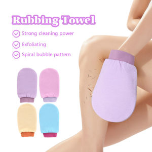 1Pcs  Ladies/infants Shower Exfoliating Gloves Double Sided Thickened For Home Bathroom Handling Skin Care