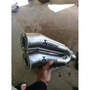 silencer akrapovic megaphone cbr GSX Vixion