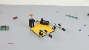 Toolour Soldering Helping Hands Magnetic Metal Flexible Arms Third Hand Tool Adjustable PCB Holder for Electronics Repair
