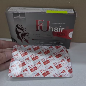 Viên uống Fuhair Plus hỗ trợ bổ huyết giúp làm đen tóc giảm rụng tóc hộp 30 viên
