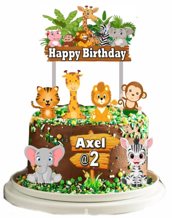 Friddle's cakes - A super cute jungle themed birthday... | Facebook