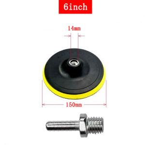 Đĩa Đánh Bóng M10/M14 Dụng Cụ Mài Mòn Cho Ô Tô Kim Loại Gỗ 3/4/5/6/7in Đường Kính 80/100/125mm Tương Thích Với Bộ Dụng Cụ Khoan