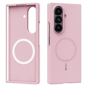 szhaiyu | For Samsung Galaxy Z Fold 8Ultra Z Fold 8 7 6 5 Phone Case Hand Feel Liquid Silicone for Magsafe Wireless Charging Protect Cover