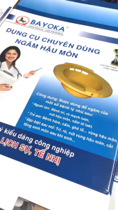 Dụng cụ ngâm trĩ chậu ngâm trĩ chậu ngâm hậu môn bayoka chuẩn hàng y khoa chính hãng