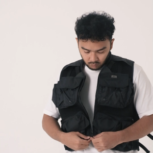 MGee Rompi Tactical Vest Outdoor Mgeeworks Wild C002 Black