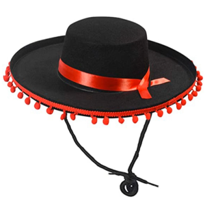 Mexican Sombrero Hats Wide Brimmed Design Hat Mexican Hat Halloween Zoro Fuzz Ball Mexican Jazz Hats