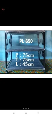 rak tv indah/ rak PL650/ rak galon/rak buku / rak tv besi /rak susun 3/ rak lpg / rak tv serba guna/rak murah